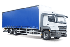 Car Hire Caversham - 26 Tonne Curtain Side Truck - Truck hire Caversham